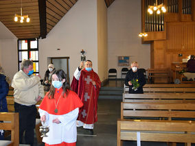 Palmsonntag in Heilig Kreuz